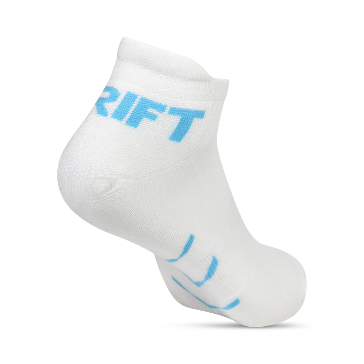 DRIFT Performance bamboo ankle sock in white
