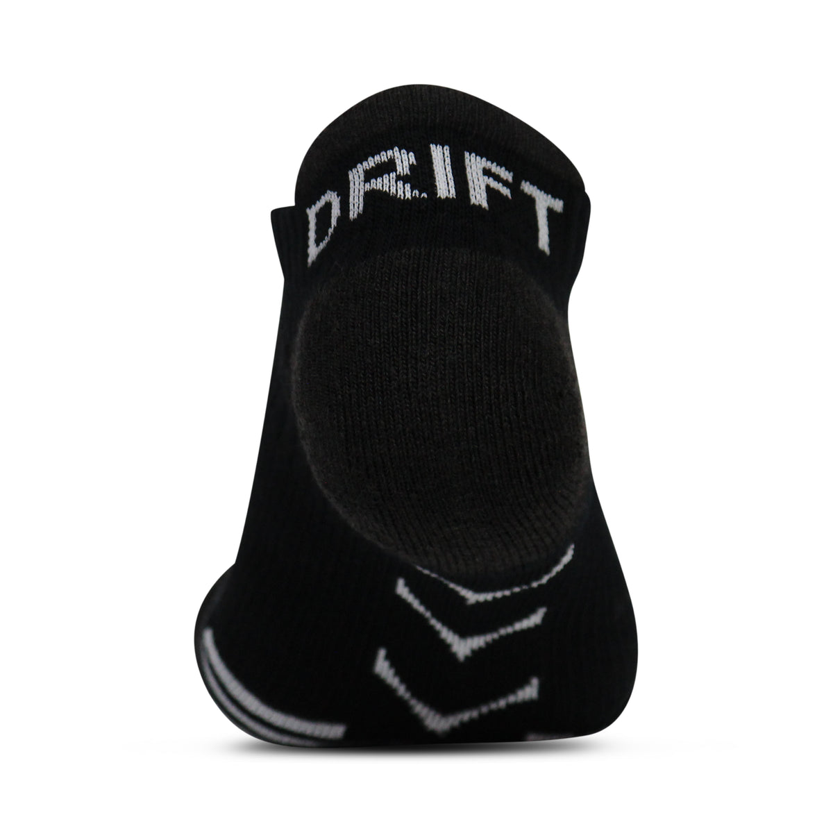 DRIFT Performance bamboo charcoal ankle sock in black