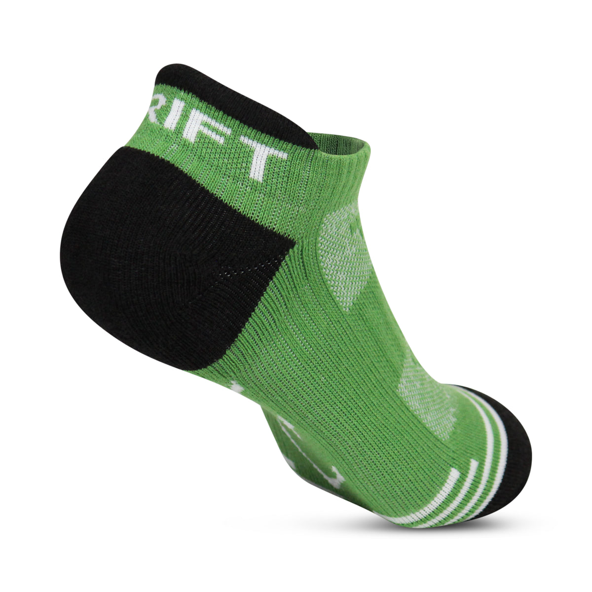 DRIFT Performance bamboo charcoal ankle sock in emerald green