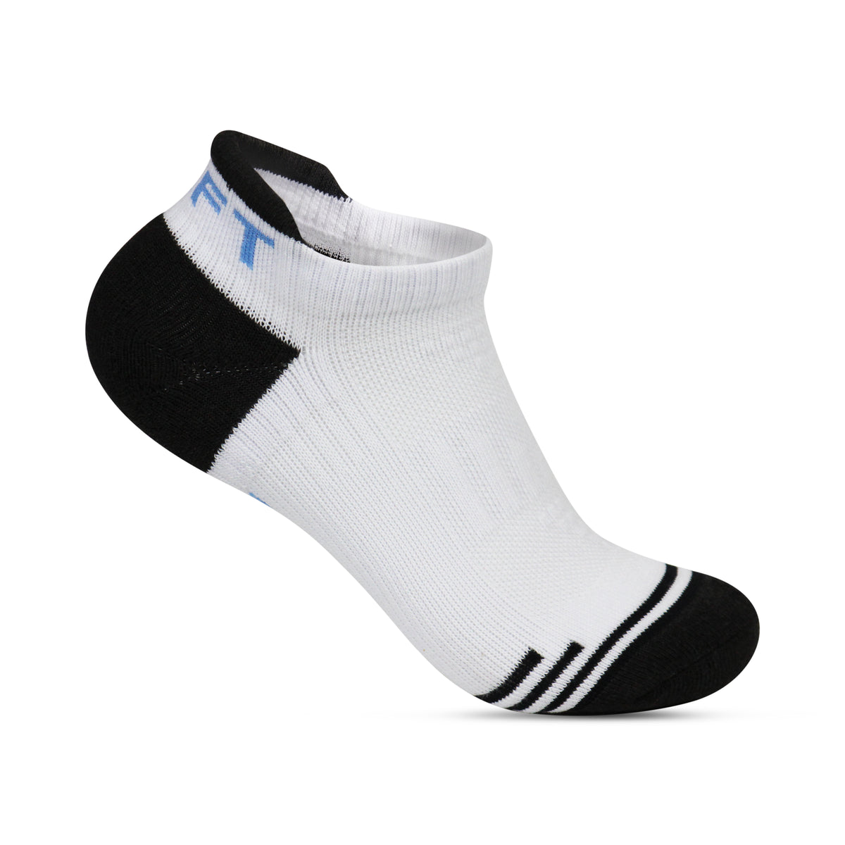 DRIFT Performance bamboo charcoal ankle sock in white
